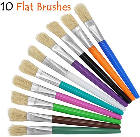 high quality hog bristle paint brush